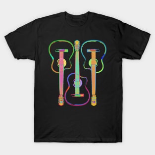 Rainbow Guitar T-Shirt